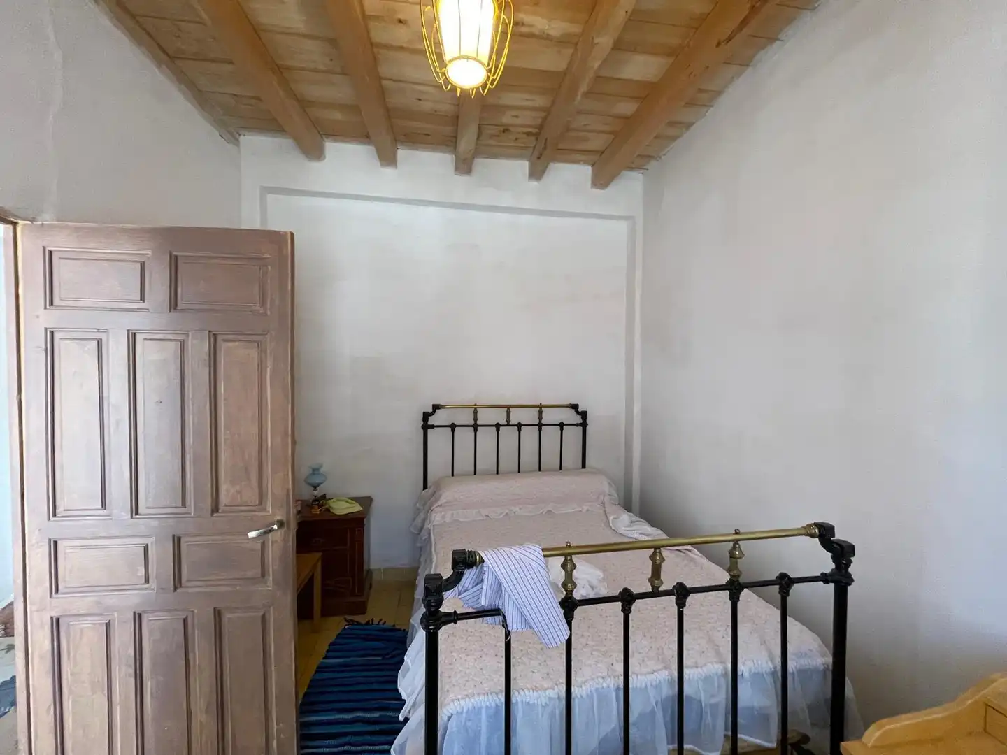 Bedroom of Country homes for sale in Cobos de Fuentidueña  with Heating, Storage room and Furnished