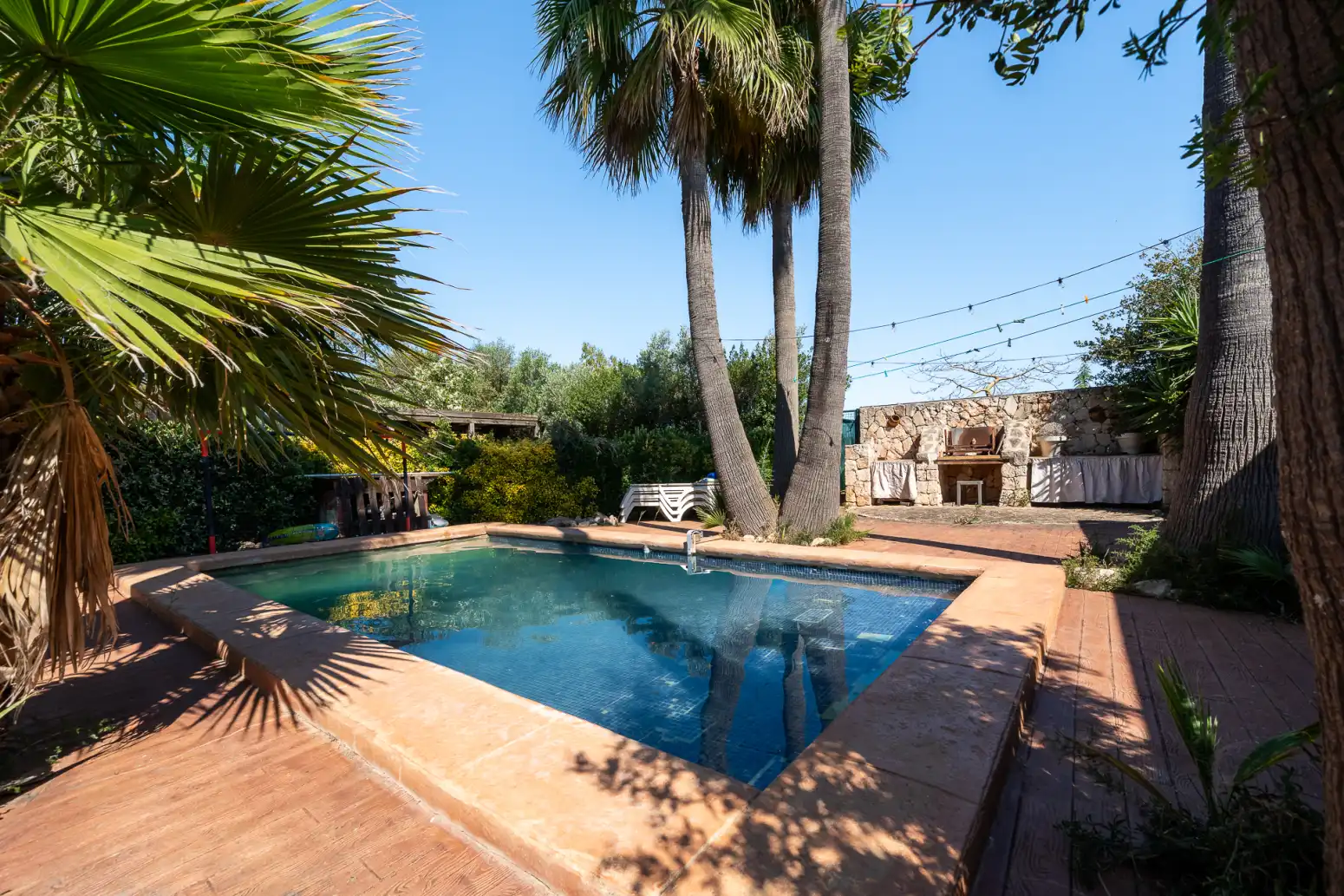 Swimming pool of Houses for sale in Algaida  with Air Conditioner, Heating and Private garden