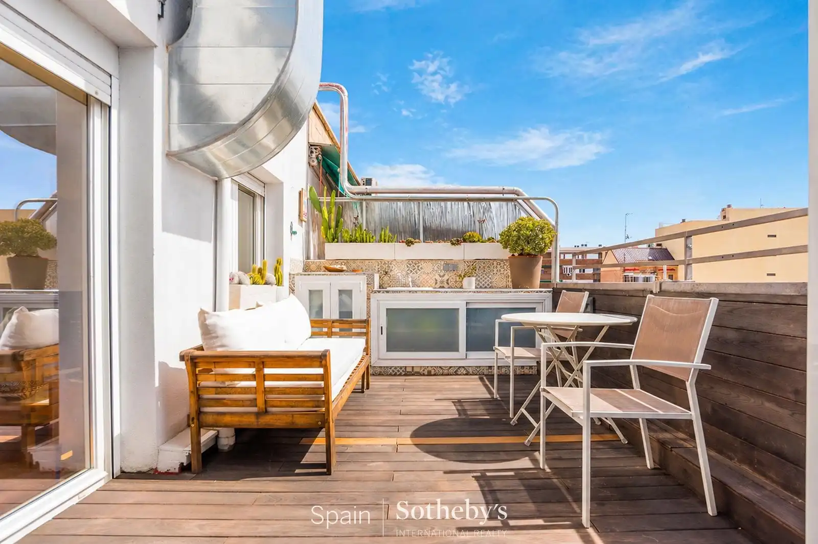 Terrace of Apartments for sale in  Madrid Capital  with Air Conditioner, Heating and Terrace