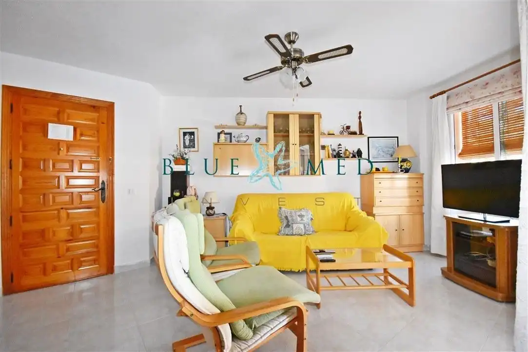 Wohnzimmer von Wohnung zum Verkauf in Mazarrón mit Privatgarten, Terrasse und Möbliert
