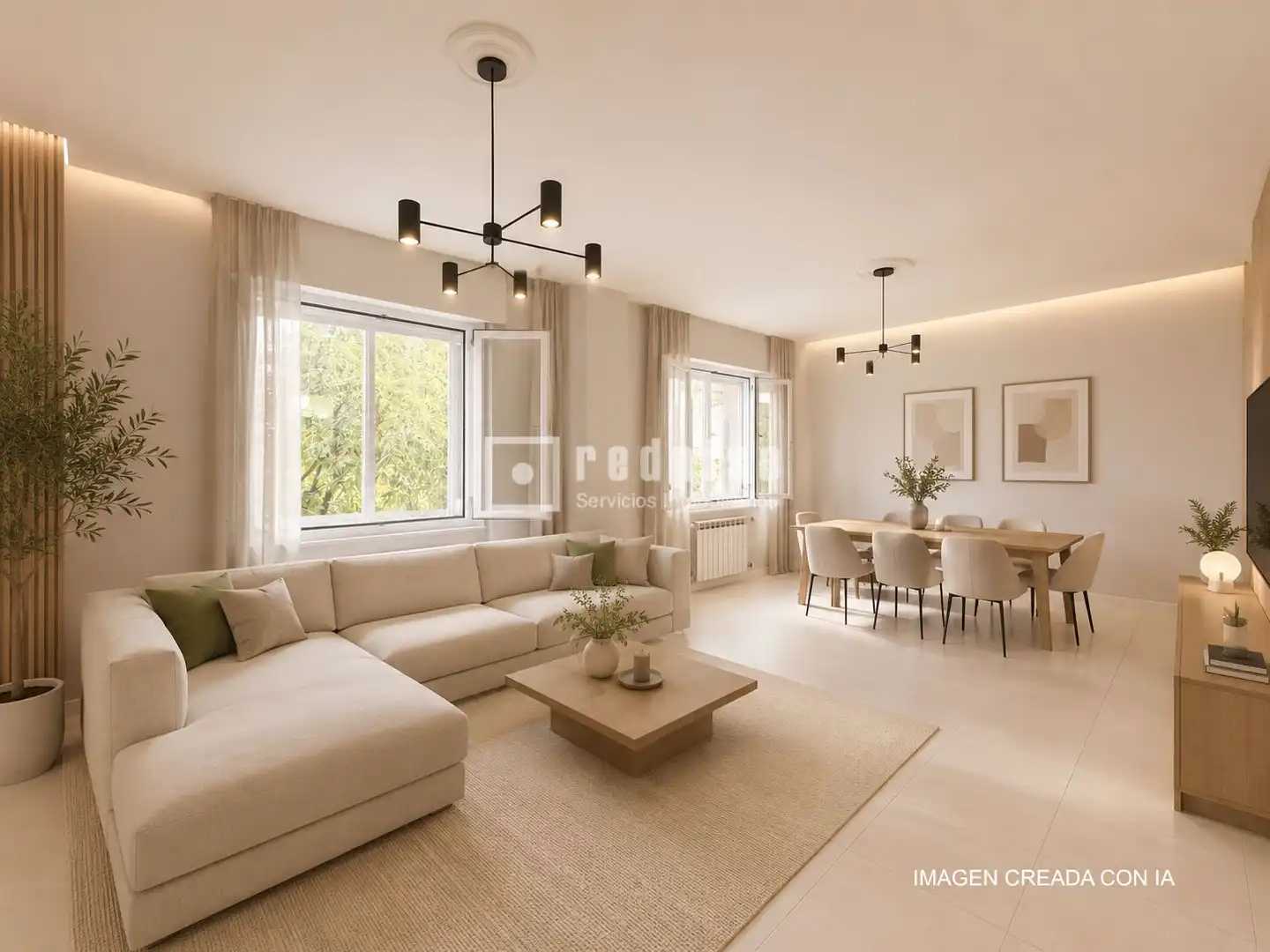 Sala de estar de Piso en venta en Madrid con Calefacción