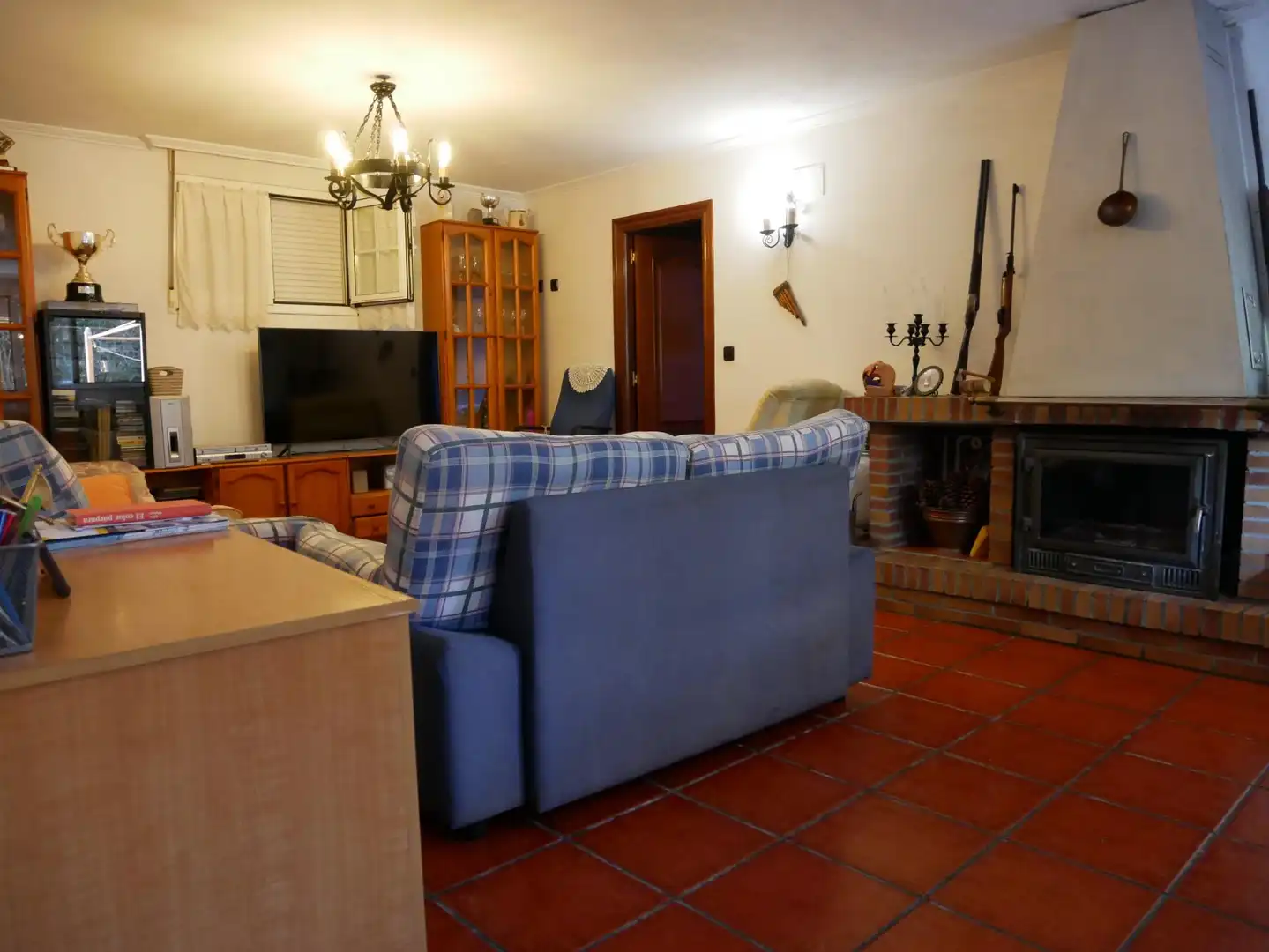 Sala de estar de Casa o chalet en venta en Arrankudiaga / Zollo con Calefacción, Jardín privado y Terraza