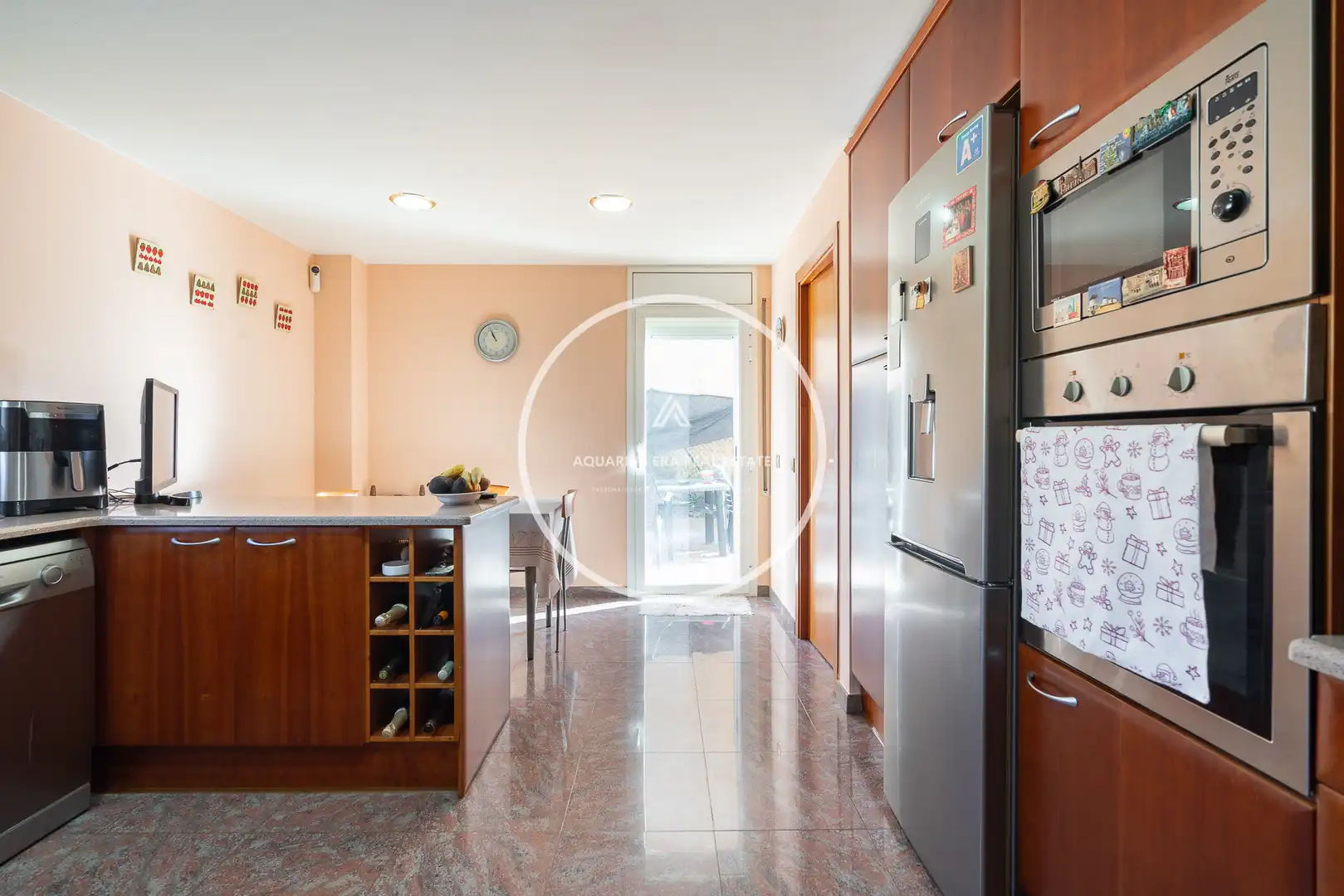 Cocina de Casa o chalet en venta en Santa Coloma de Farners con Calefacción, Jardín privado y Piscina