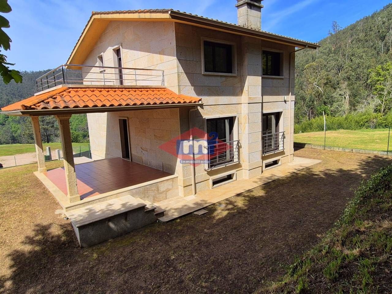 Vista exterior de Casa o xalet en venda en Salceda de Caselas amb Calefacció, Terrassa i Moblat