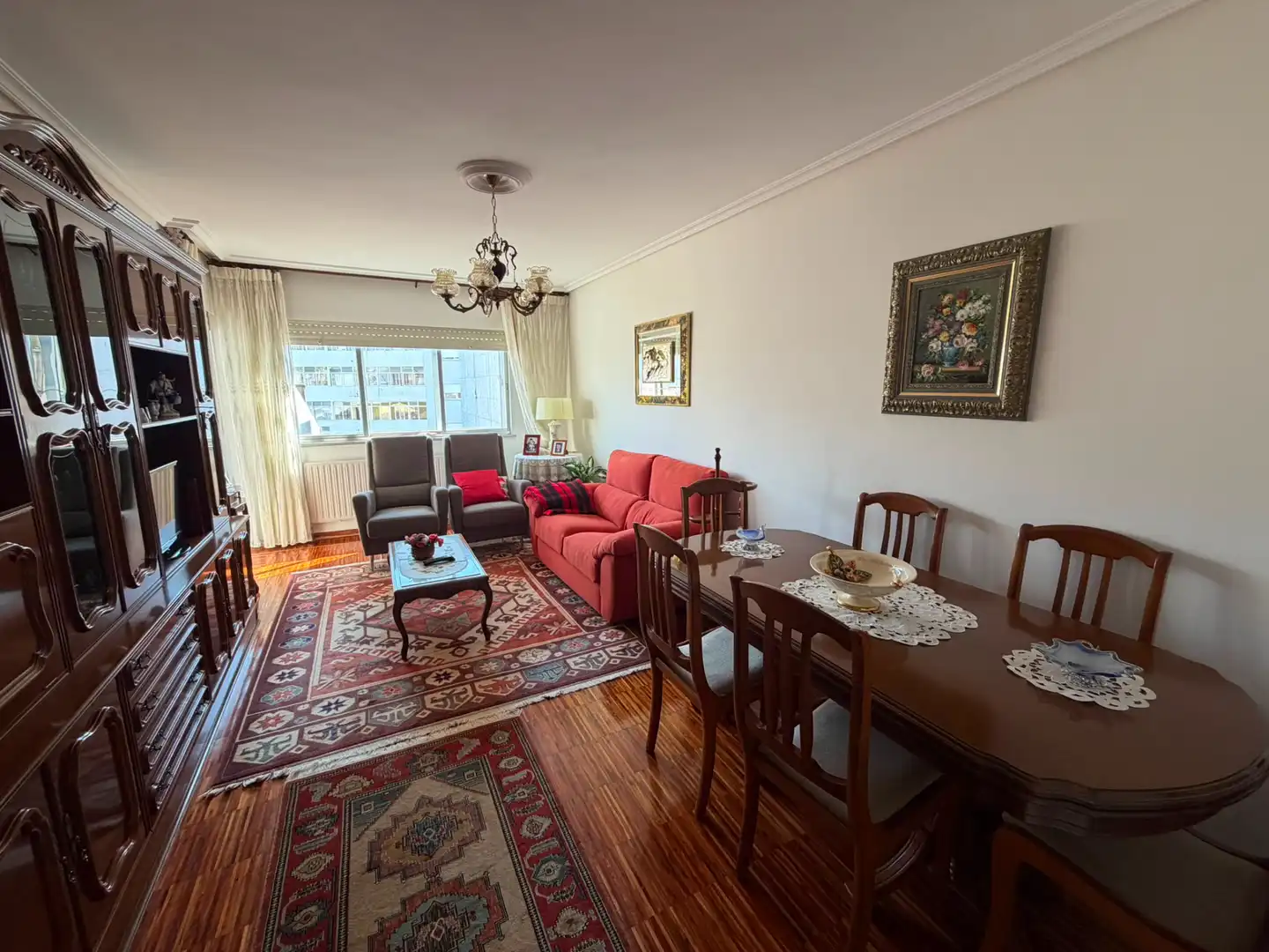 Living room of Flat for rent in Lugo  with Heating, Furnished and Oven