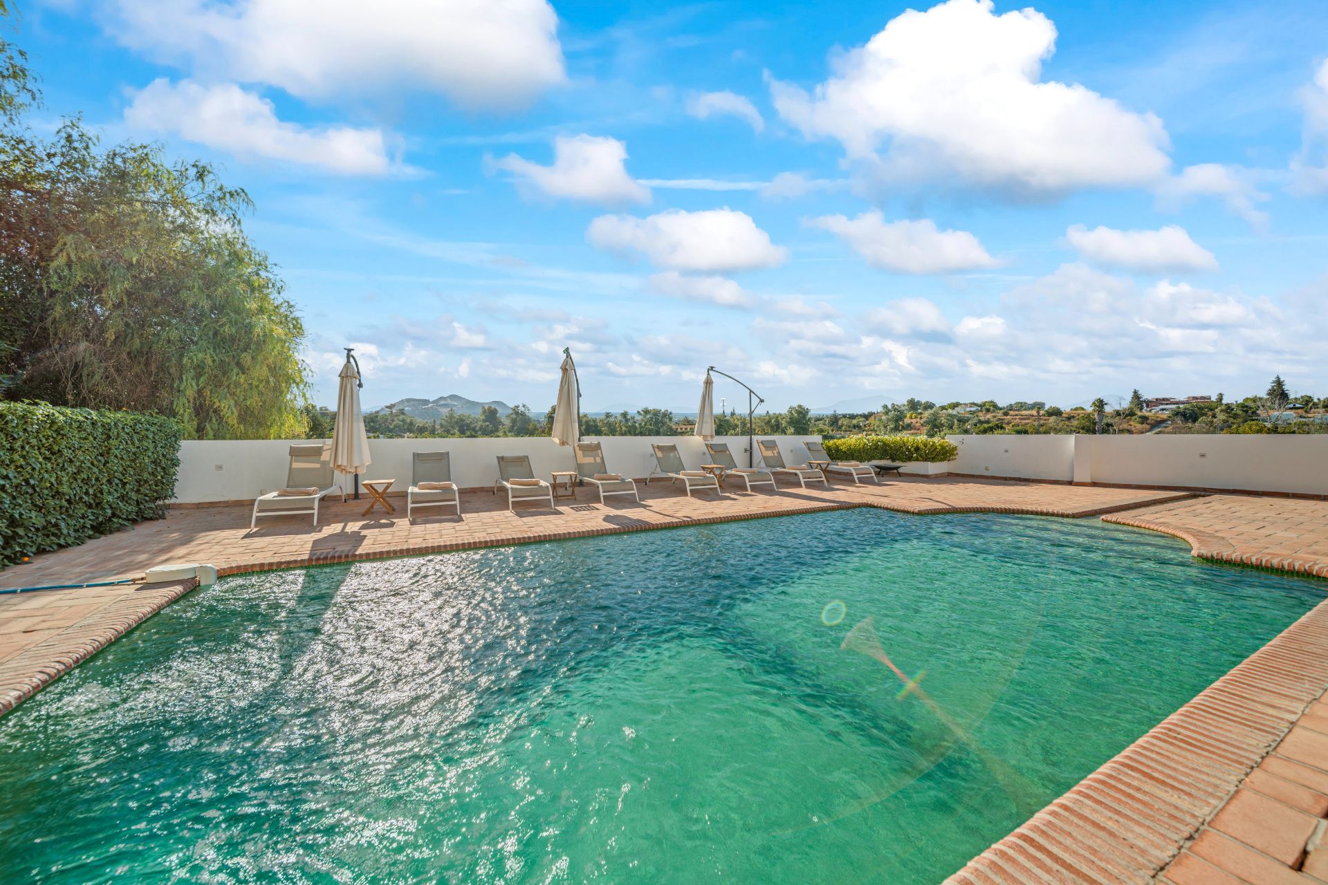 Piscina de Casa o xalet en venda en Alhaurín El Grande amb Aire condicionat, Jardí privat i Terrassa