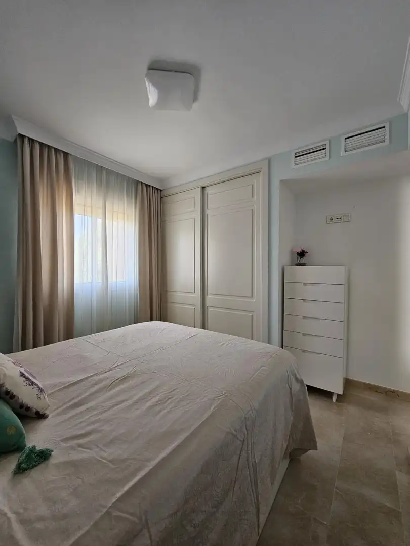 Bedroom of Flat for rent in Mijas  with Terrace, Balcony and Community pool