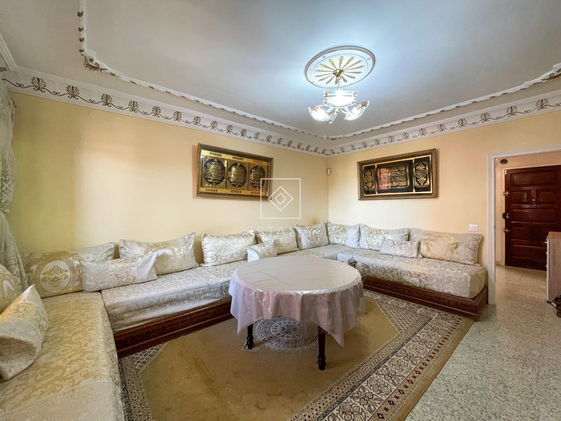 Sala de estar de Piso en venta en Figueres con Calefacción y Balcón