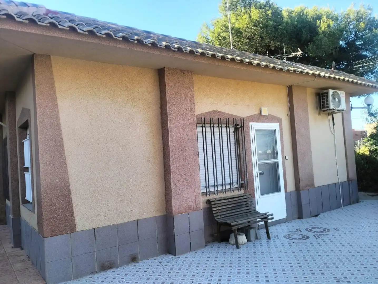Vista exterior de Casa o chalet en venta en Cartagena con Aire acondicionado, Jardín privado y Terraza