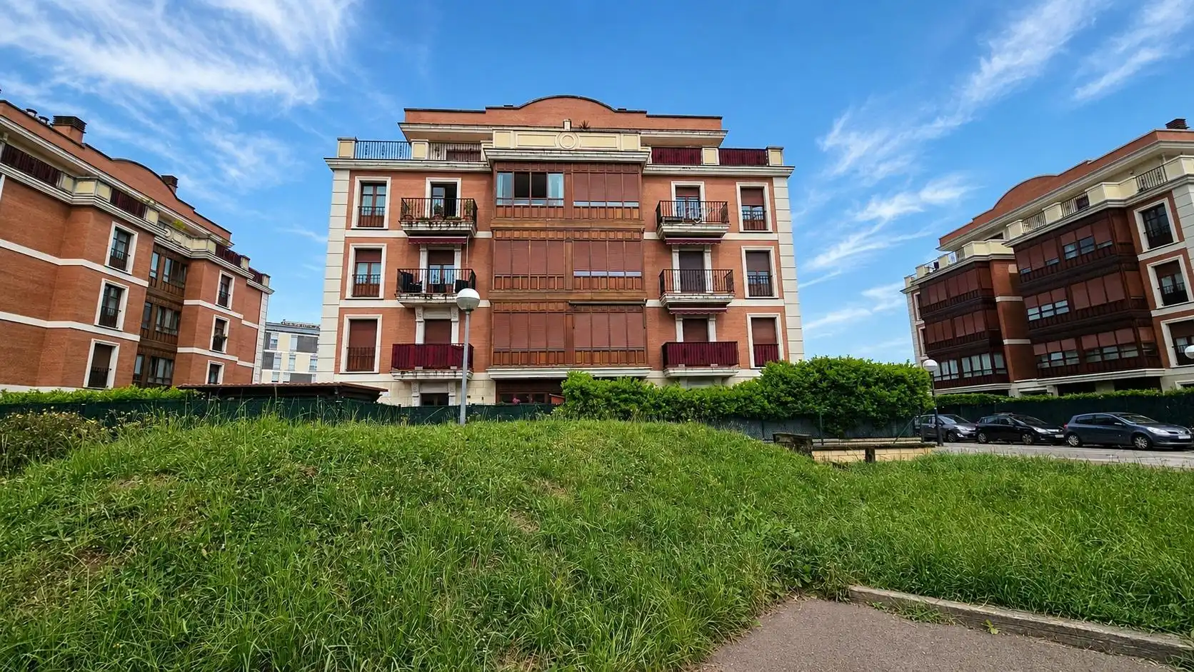 Exterior view of Flat for sale in Mungia  with Air Conditioner, Heating and Community pool