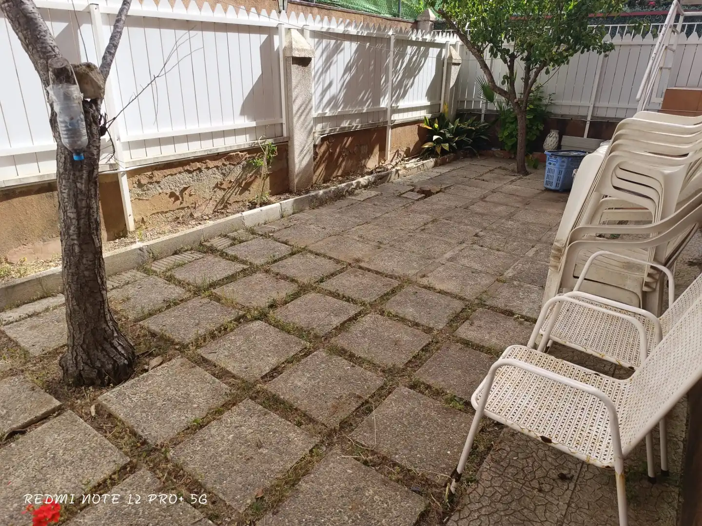 Terrasse von Wohnung zum Verkauf in Cunit mit Privatgarten, Terrasse und Ofen