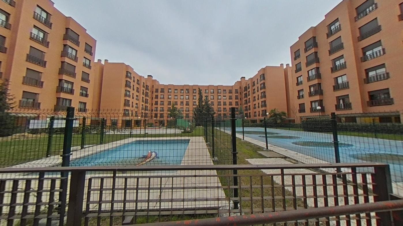 Vista exterior de Pis en venda en  Madrid Capital amb Aire condicionat i Piscina