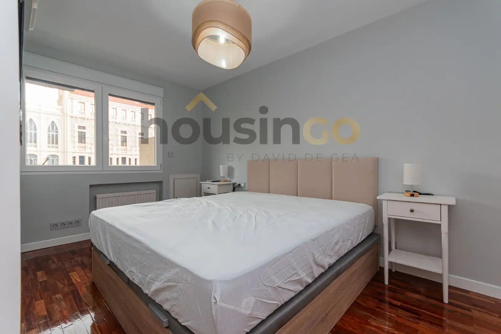 Bedroom of Flat for rent in Madrid  with Air Conditioner, Heating and Terrace