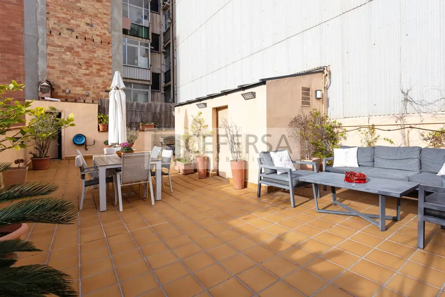 Terrassa de Casa o xalet en venda en Barcelona amb Calefacció, Parquet i Terrassa