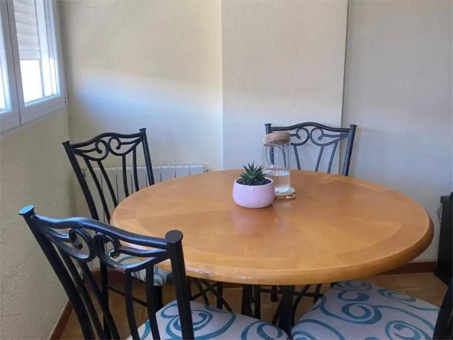 Dining room of Flat for rent in  Madrid Capital  with Air Conditioner
