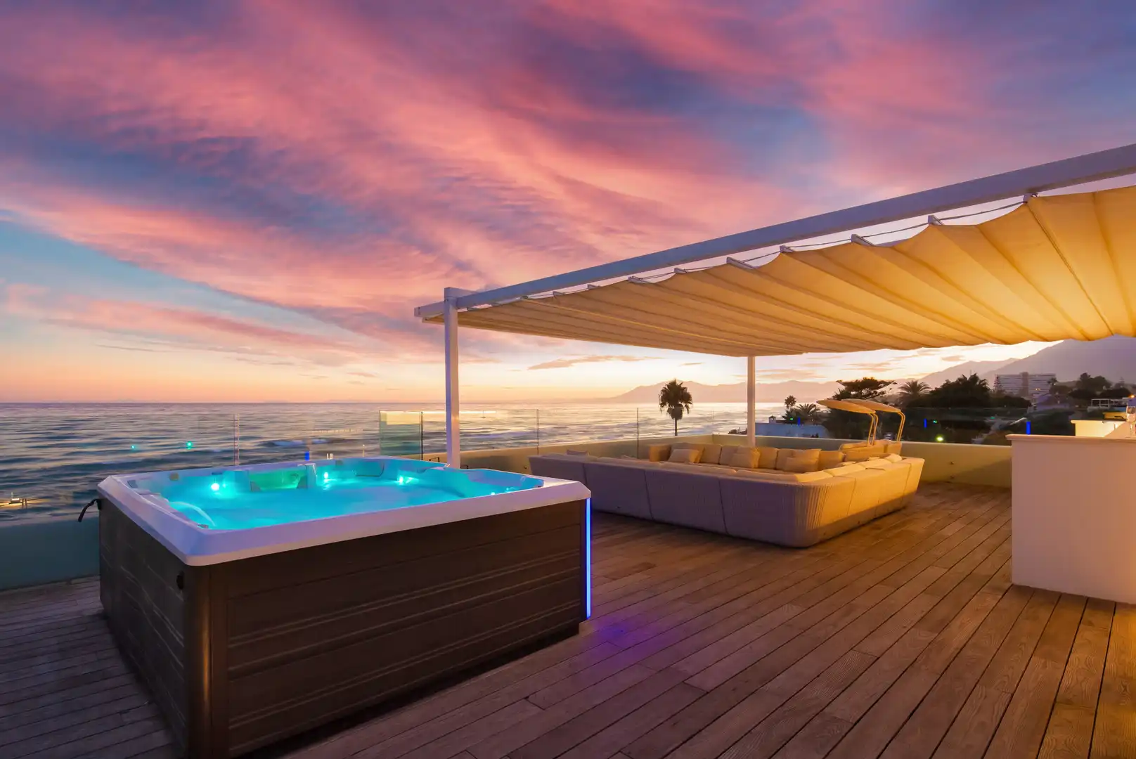 Terrace of Houses for sale in Marbella  with Air Conditioner, Private garden and Terrace