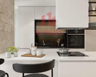 Kitchen of Flat for sale in Ourense Capital   with Heating and Terrace