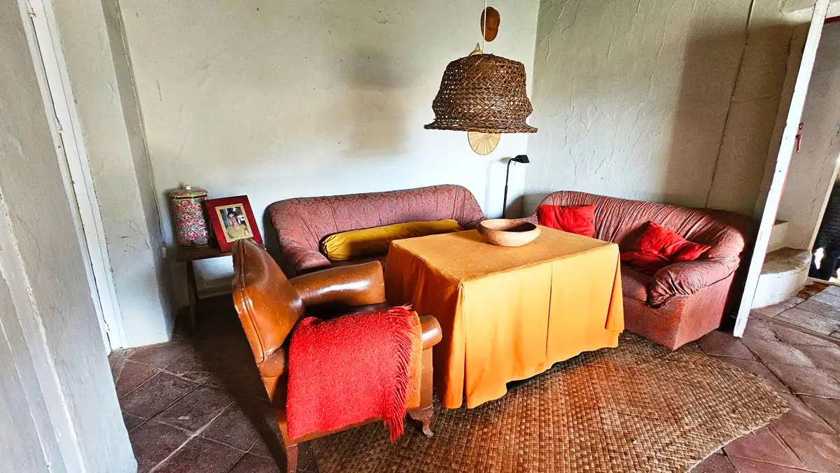 Living room of Houses for sale in Alájar  with Storage room and Balcony