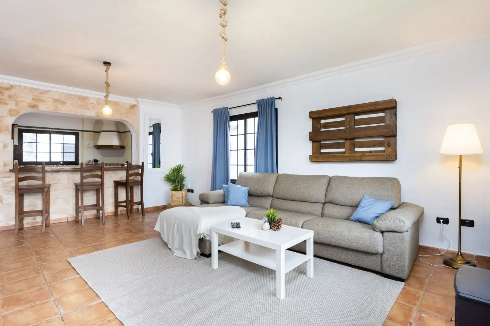 Living room of Detached homes for sale in El Sauzal  with Private garden, Terrace and Balcony