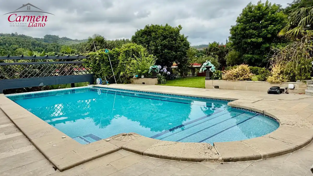 Piscina de Casa o chalet en venta en Plentzia con Calefacción, Jardín privado y Terraza