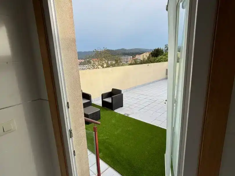 Terrace of Flat for rent in Arteixo  with Private garden, Parquet flooring and Storage room