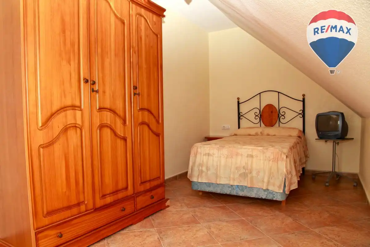 Dormitori de Casa adosada en venda en Cartagena amb Calefacció, Terrassa i Balcó