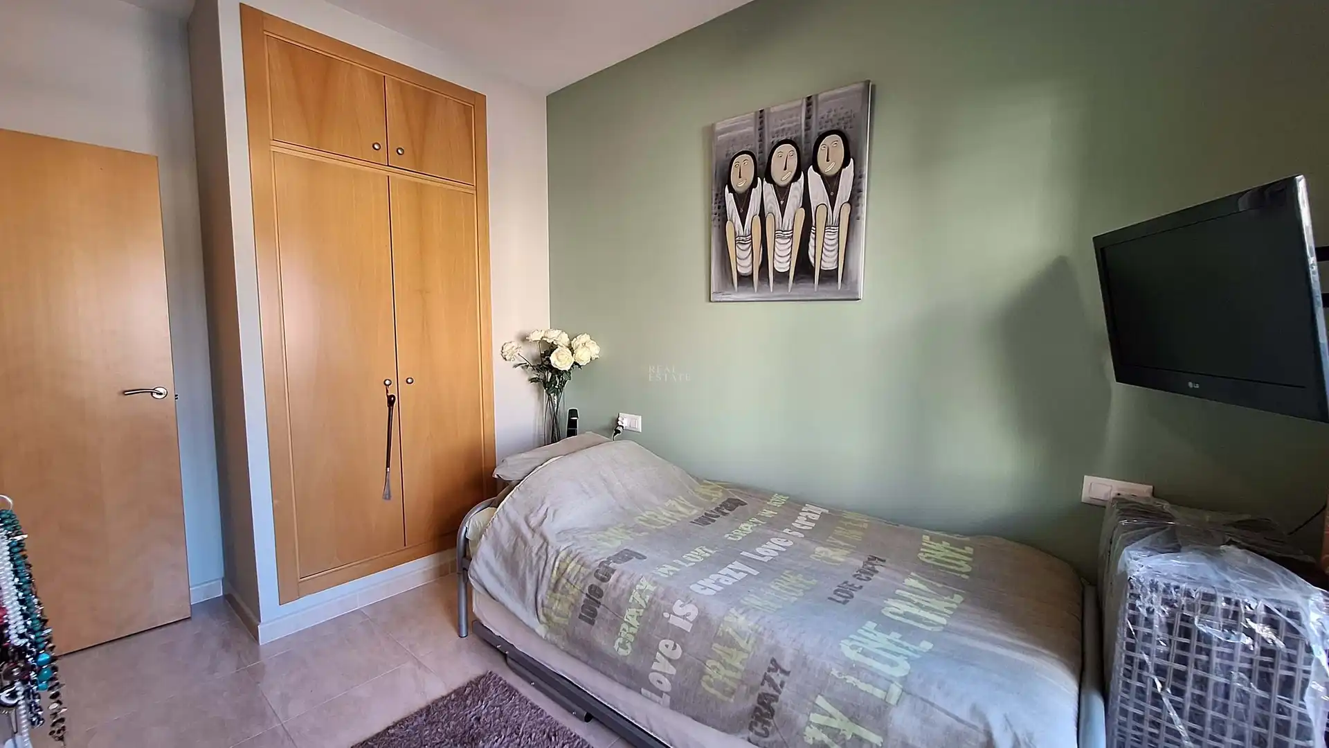 Bedroom of Detached homes for sale in El Ràfol d'Almúnia  with Air Conditioner, Terrace and Swimming Pool