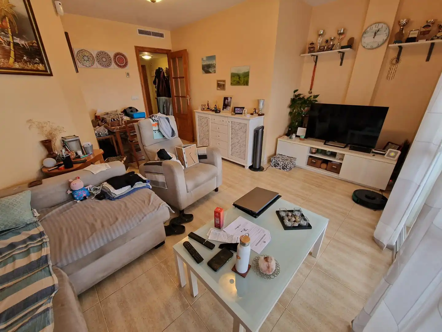 Sala de estar de Casa o chalet en venta en Águilas con Aire acondicionado y Terraza