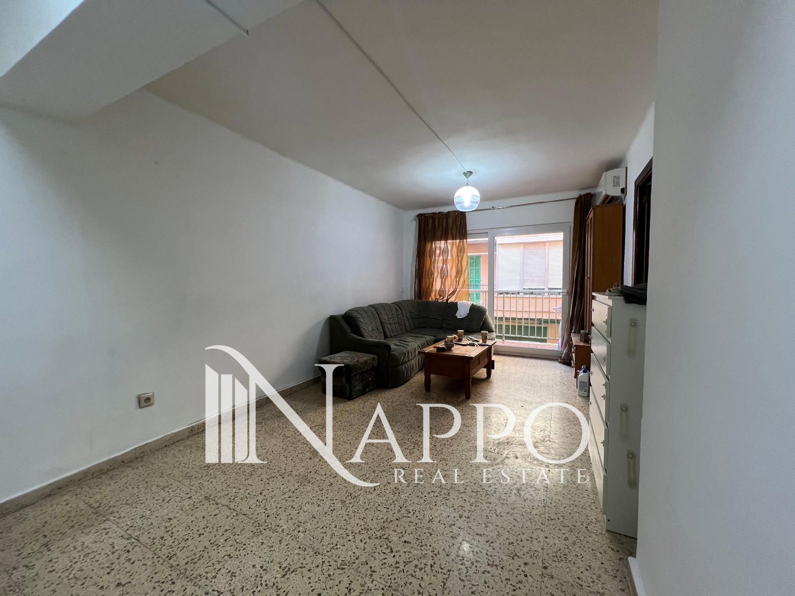 Sala d'estar de Pis en venda en  Palma de Mallorca amb Aire condicionat i Terrassa