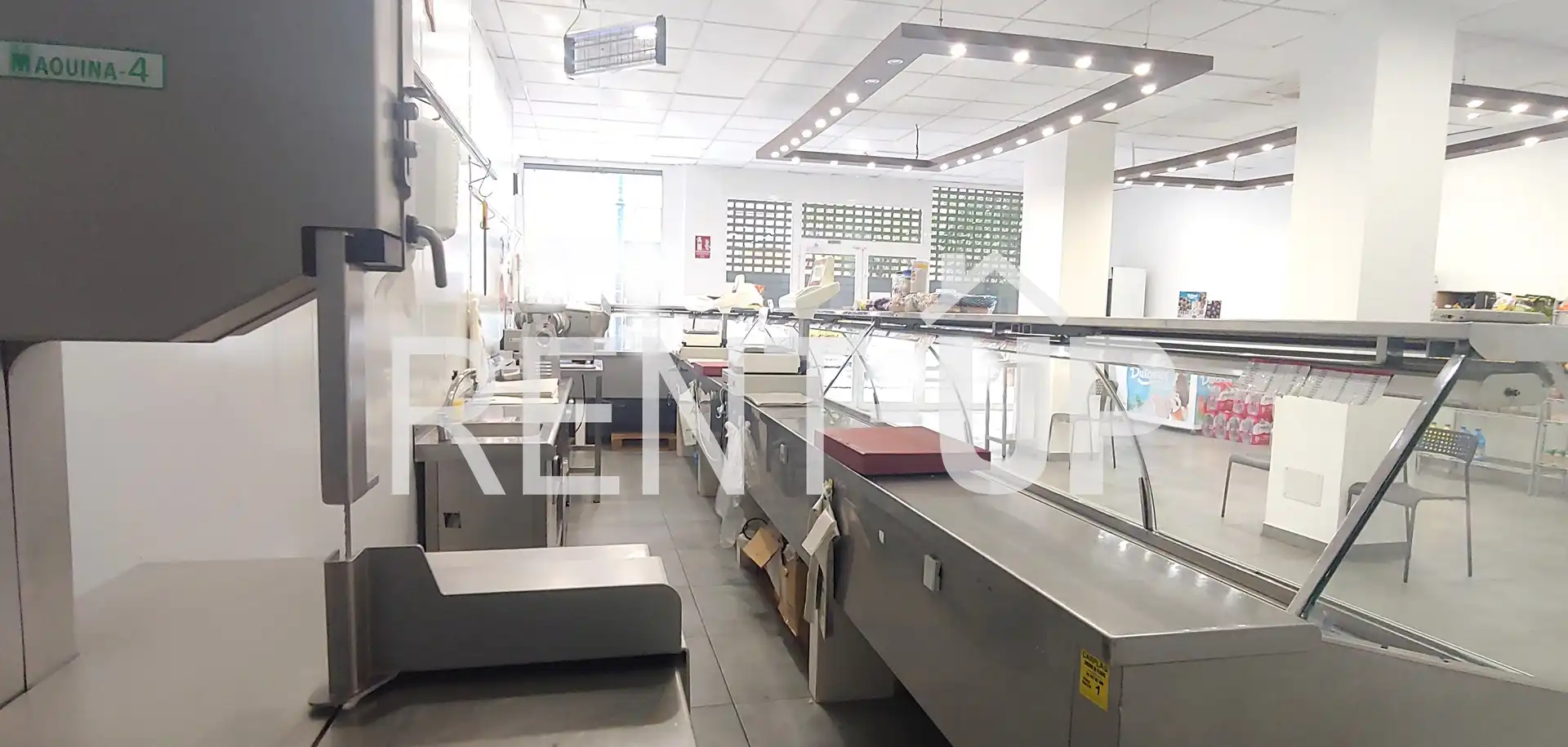 Cocina de Local en traspaso en Xàtiva con Aire acondicionado