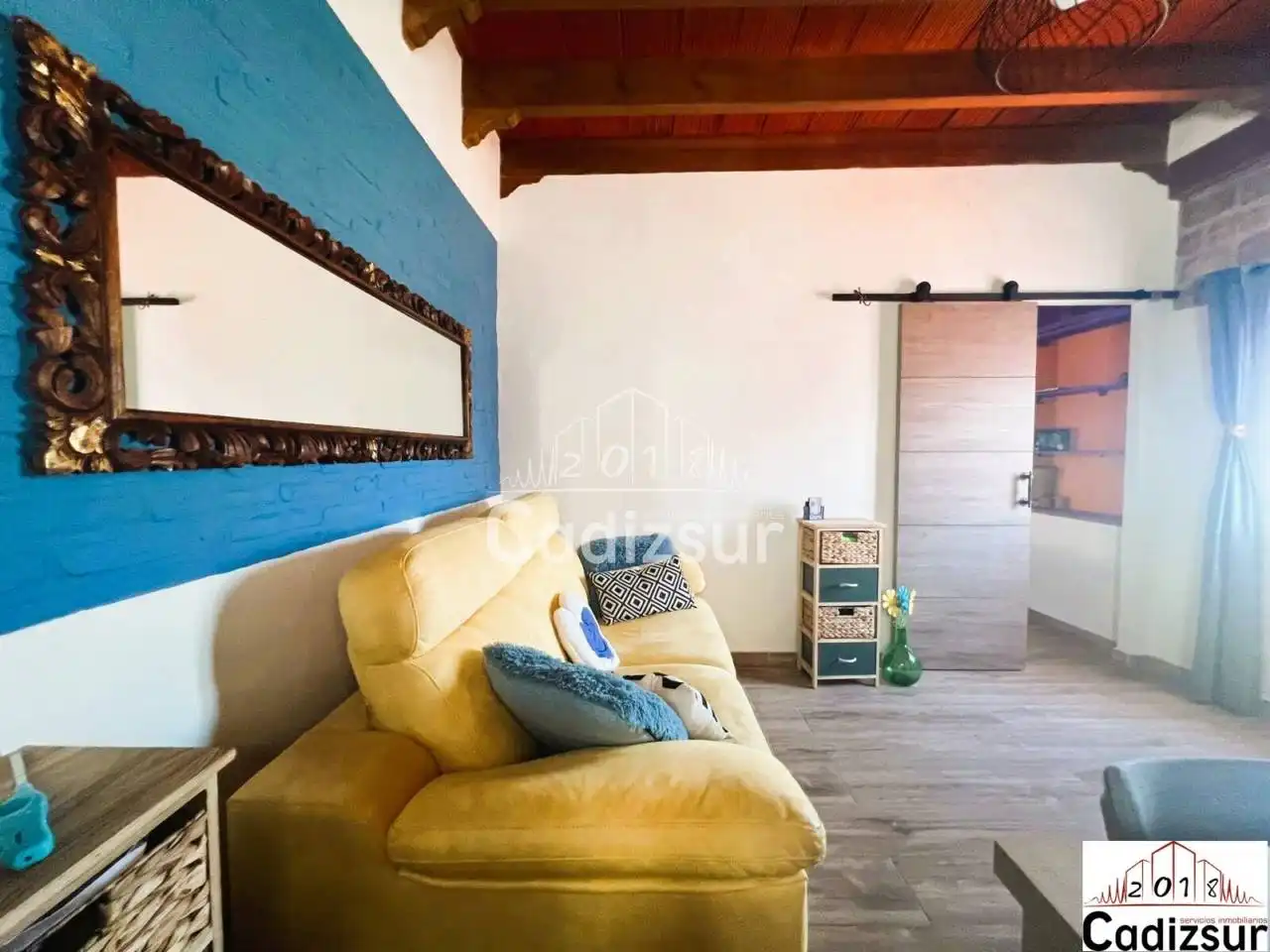 Sala de estar de Ático en venta en Cádiz
