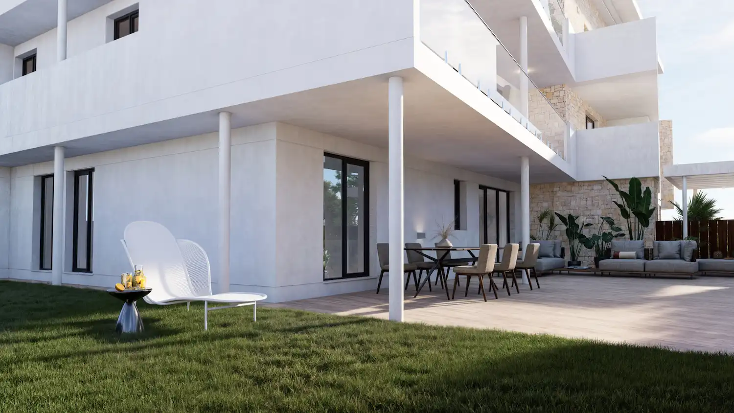 Mini appartamento con terrazza in vendita a Montañar - El Arenal, imagen 8