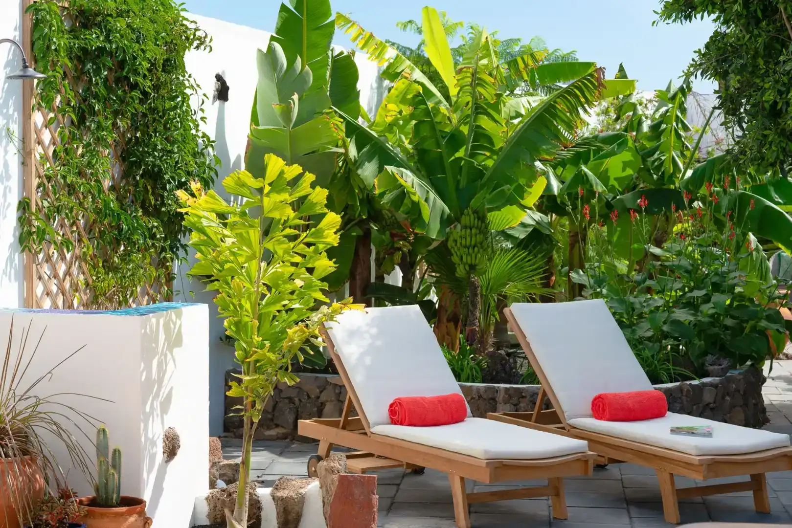 Terraza de Finca rústica en venta en Teguise con Jardín privado, Horno y Lavadora