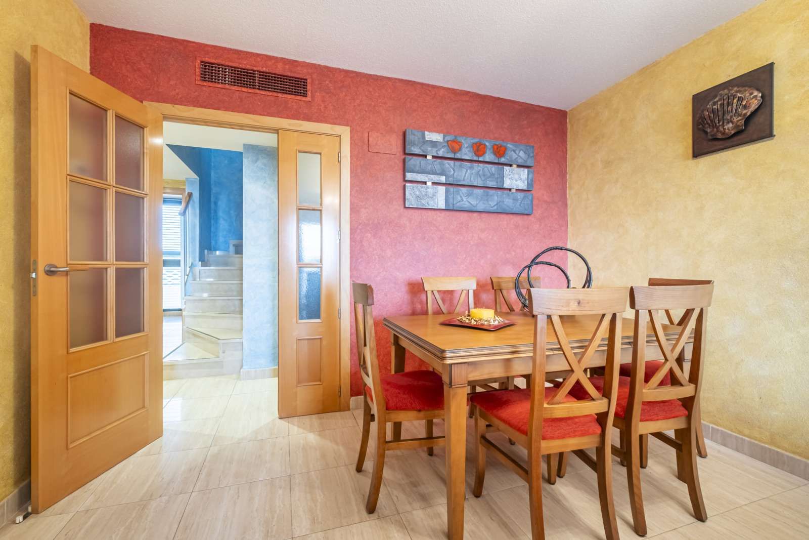 Dining room of Apartment to share in Villajoyosa / La Vila Joiosa  with Air Conditioner and Terrace