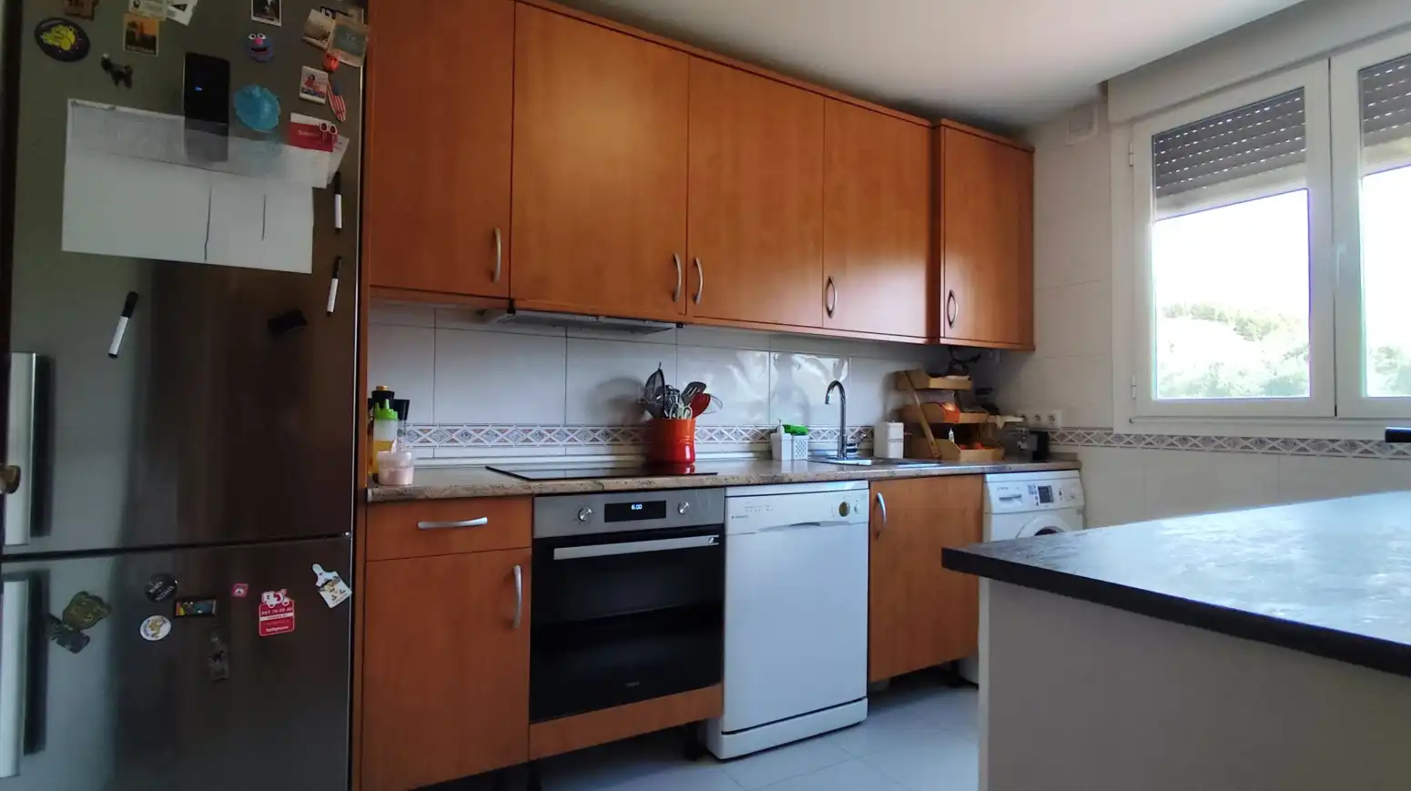 Küche von Wohnung zur Miete in Villamediana de Iregua mit Heizung, Parkett und Terrasse
