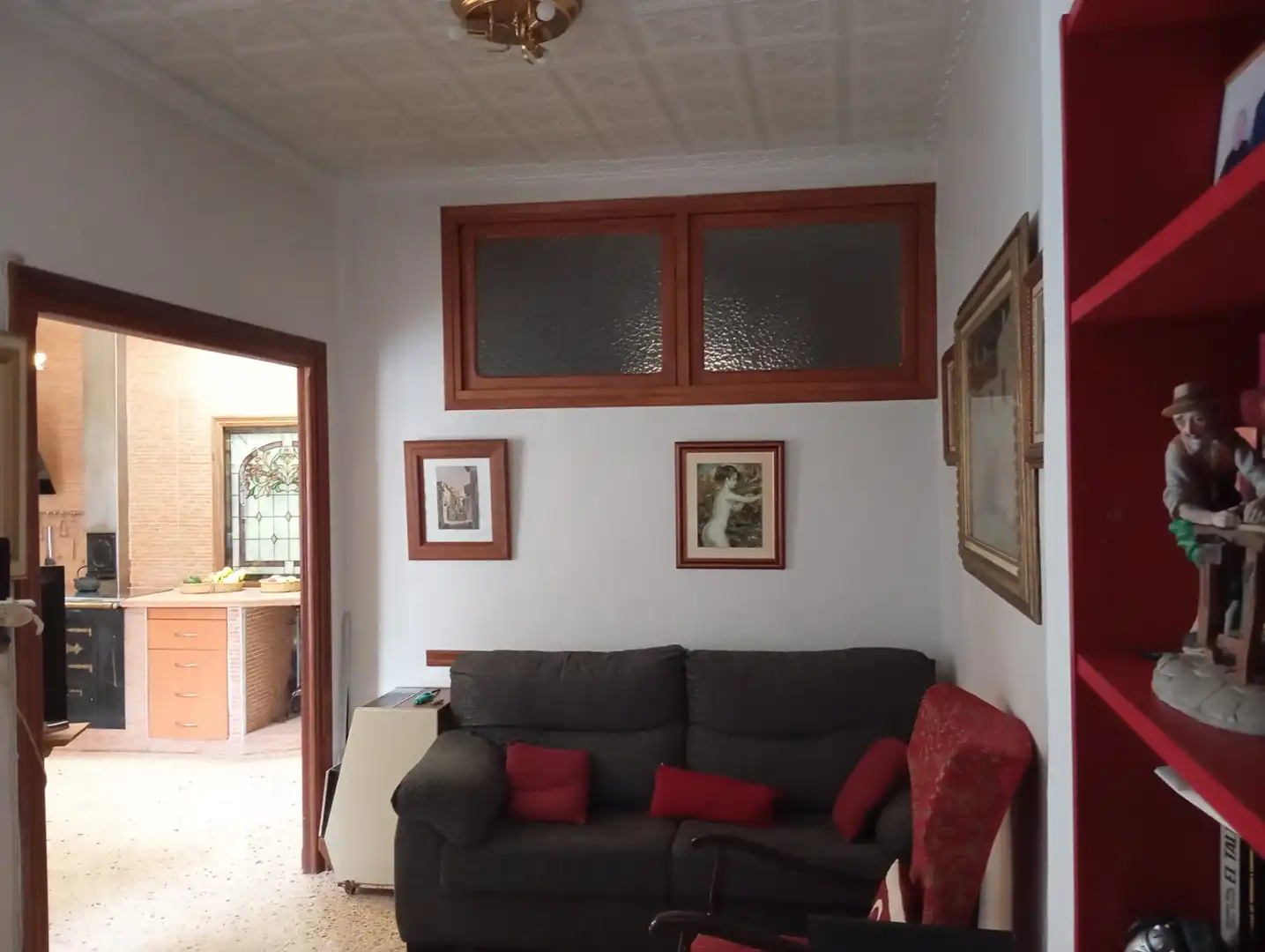 Sala de estar de Casa o chalet en venta en Petrer con Terraza, Amueblado y Horno