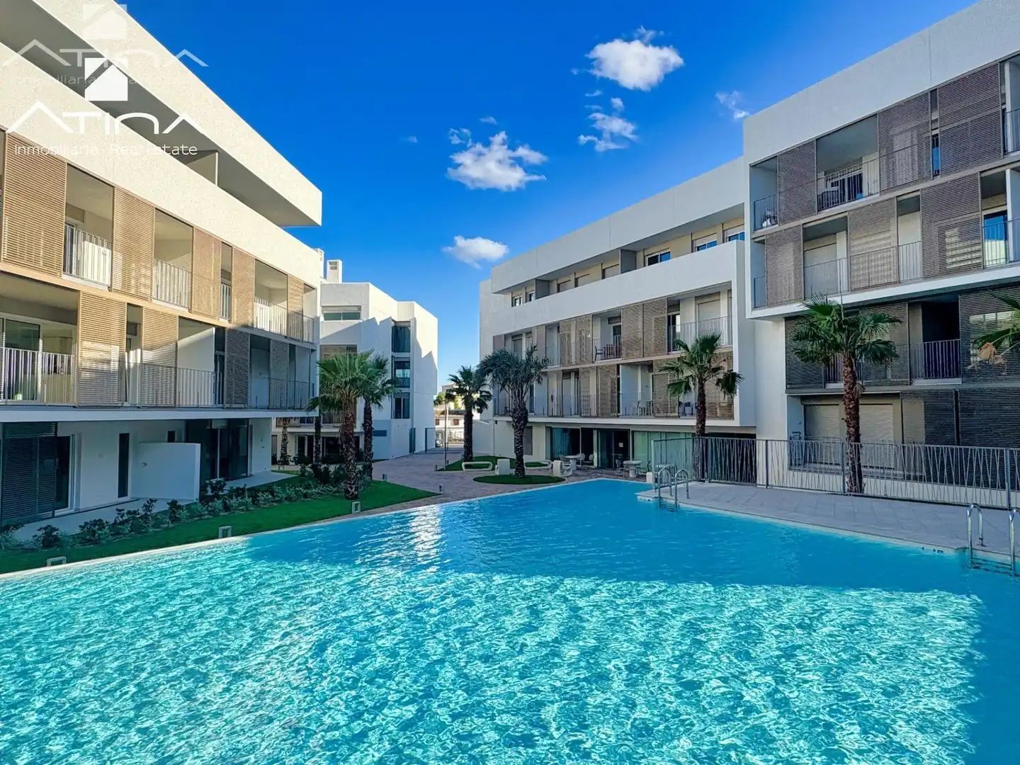 Swimming pool of Apartments for sale in Jávea / Xàbia  with Air Conditioner, Heating and Private garden