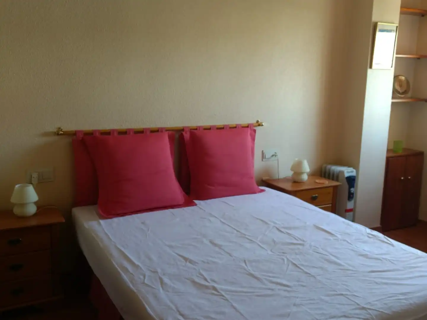 Bedroom of Apartments for rent in Murcia  with Air Conditioner, Furnished and Washing machine