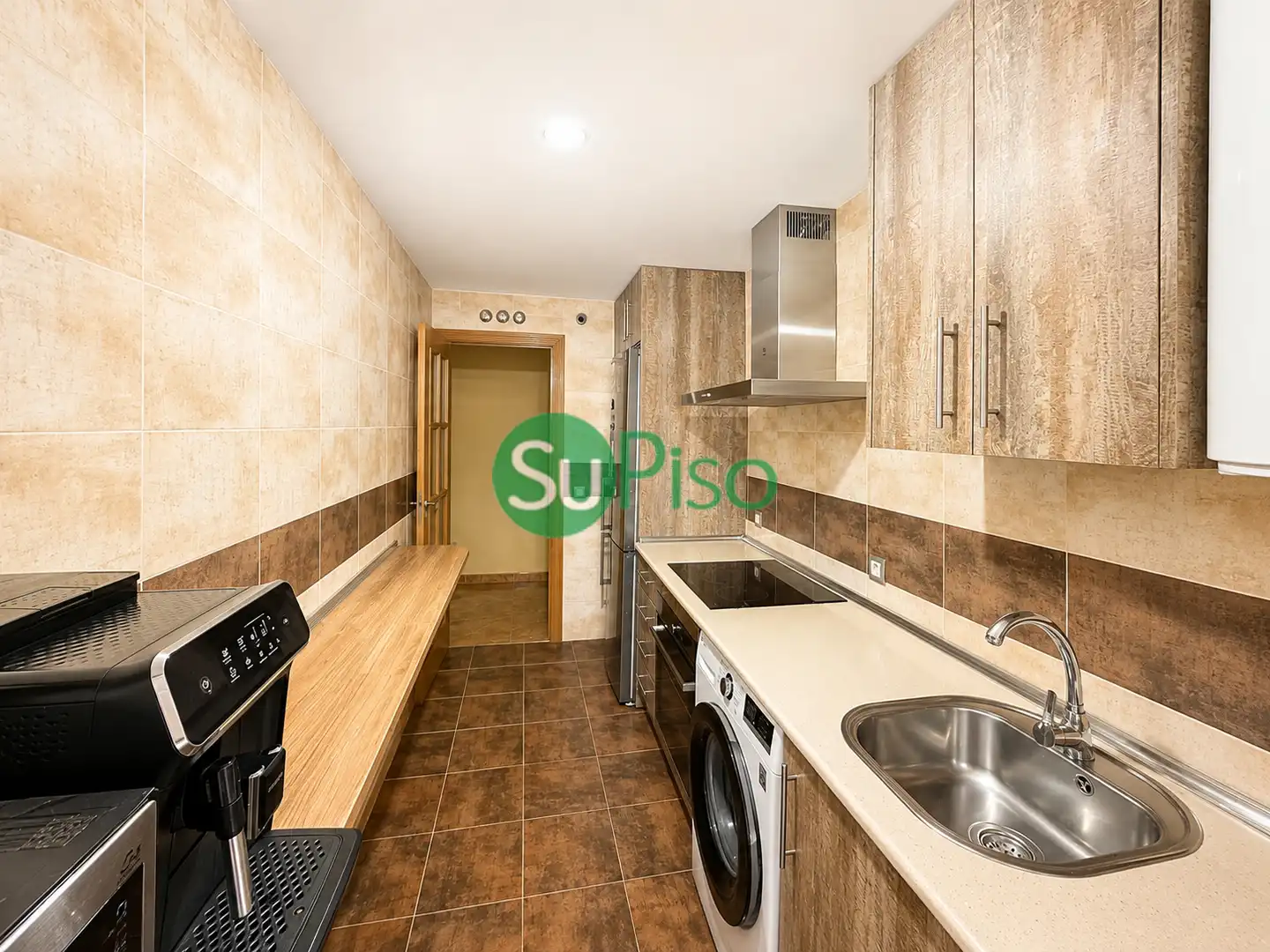 Kitchen of Flat for sale in Numancia de la Sagra  with Air Conditioner, Heating and Terrace