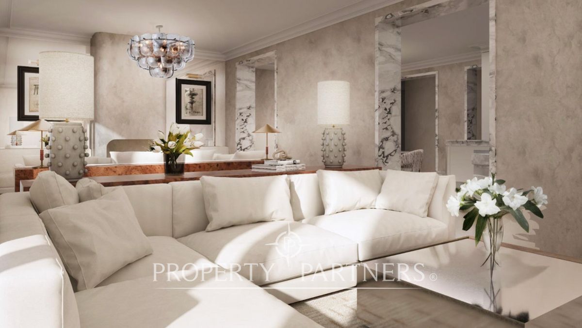 Living room of Apartment for sale in  Madrid Capital  with Air Conditioner and Furnished