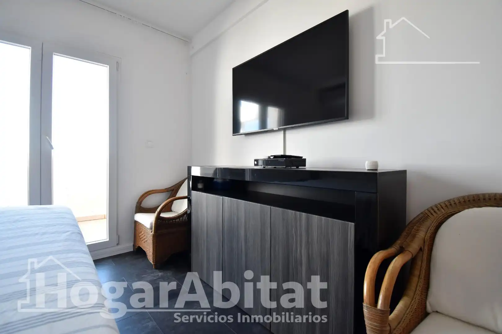 Sala de estar de Ático en venta en Dénia con Aire acondicionado, Calefacción y Jardín privado