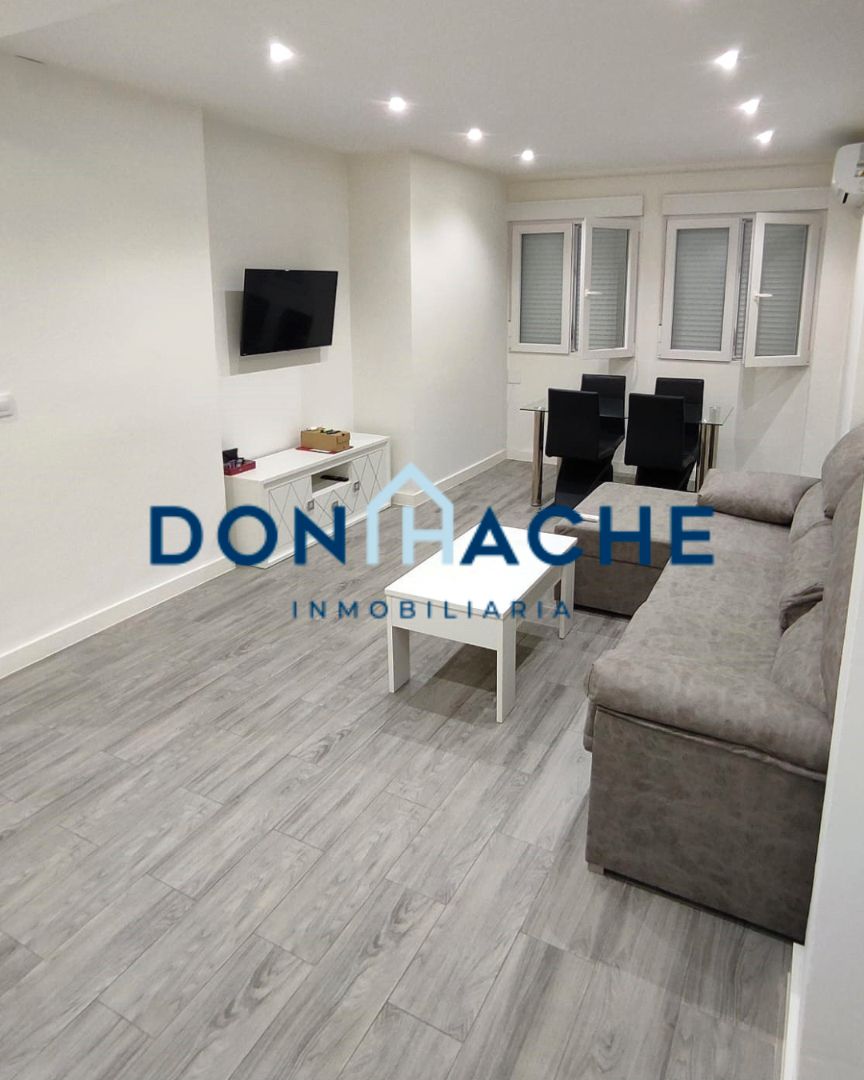 Living room of Flat to rent in Mérida  with Furnished
