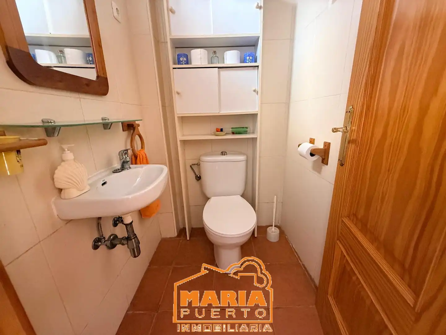 Badezimmer von Wohnung zum Verkauf in Málaga mit Terrasse und Abstellraum