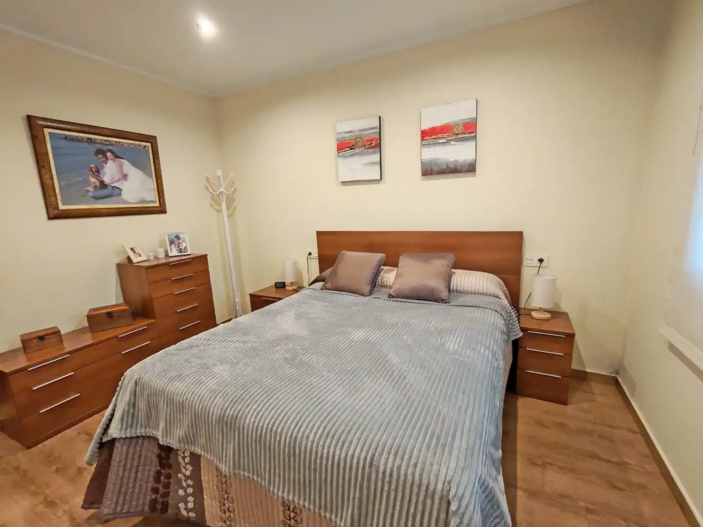 Schlafzimmer von Einfamilien-Reihenhaus zum Verkauf in Elche / Elx mit Klimaanlage, Privatgarten und Terrasse