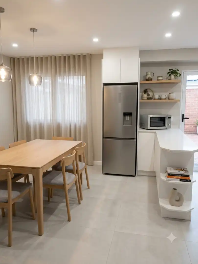 Cocina de Piso en venta en Valencia con Amueblado y Balcón