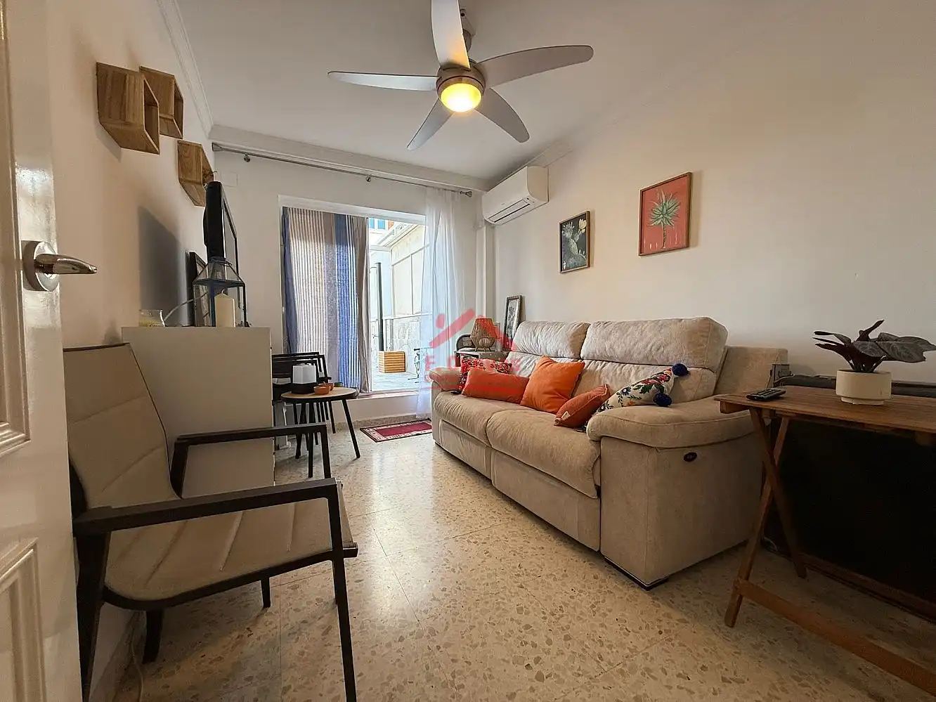 Wohnzimmer von Maisonette zum Verkauf in Vélez-Málaga mit Klimaanlage, Heizung und Terrasse