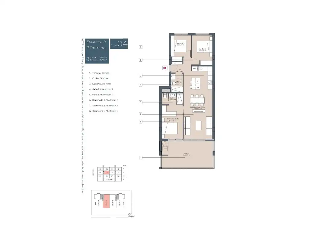 Apartamento con piscina en venta en Benijófar, imagen 6