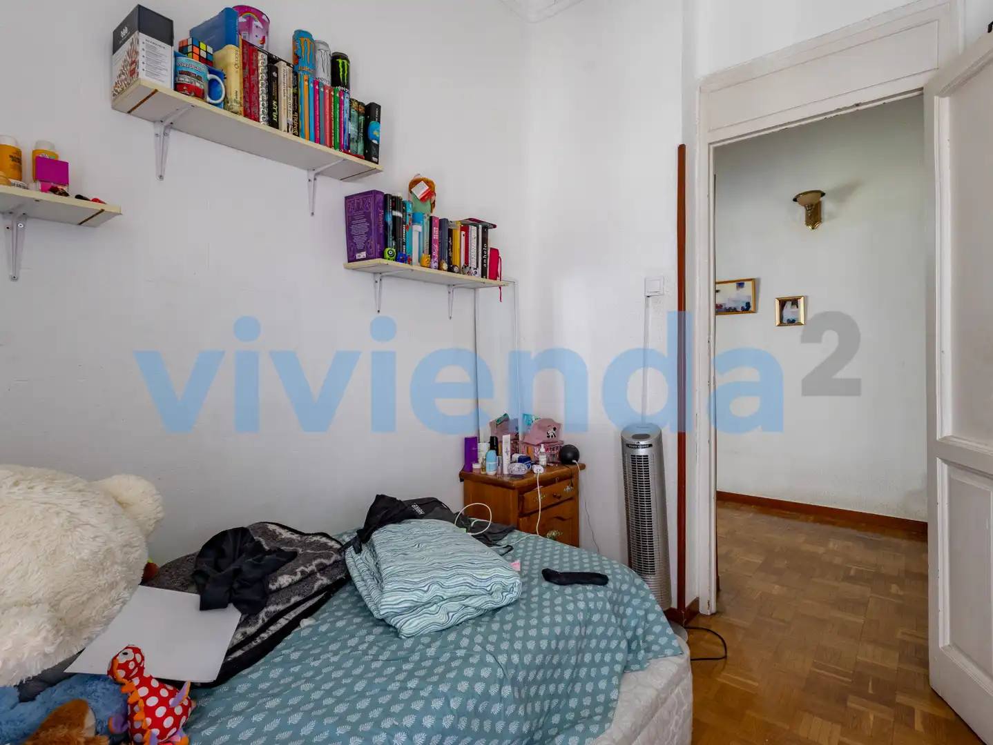 Schlafzimmer von Wohnung zum Verkauf in Madrid mit Heizung und Balkon