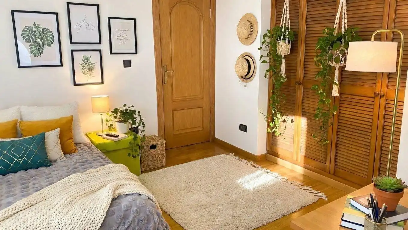 Bedroom of Attic for sale in Silla  with Air Conditioner, Heating and Parquet flooring