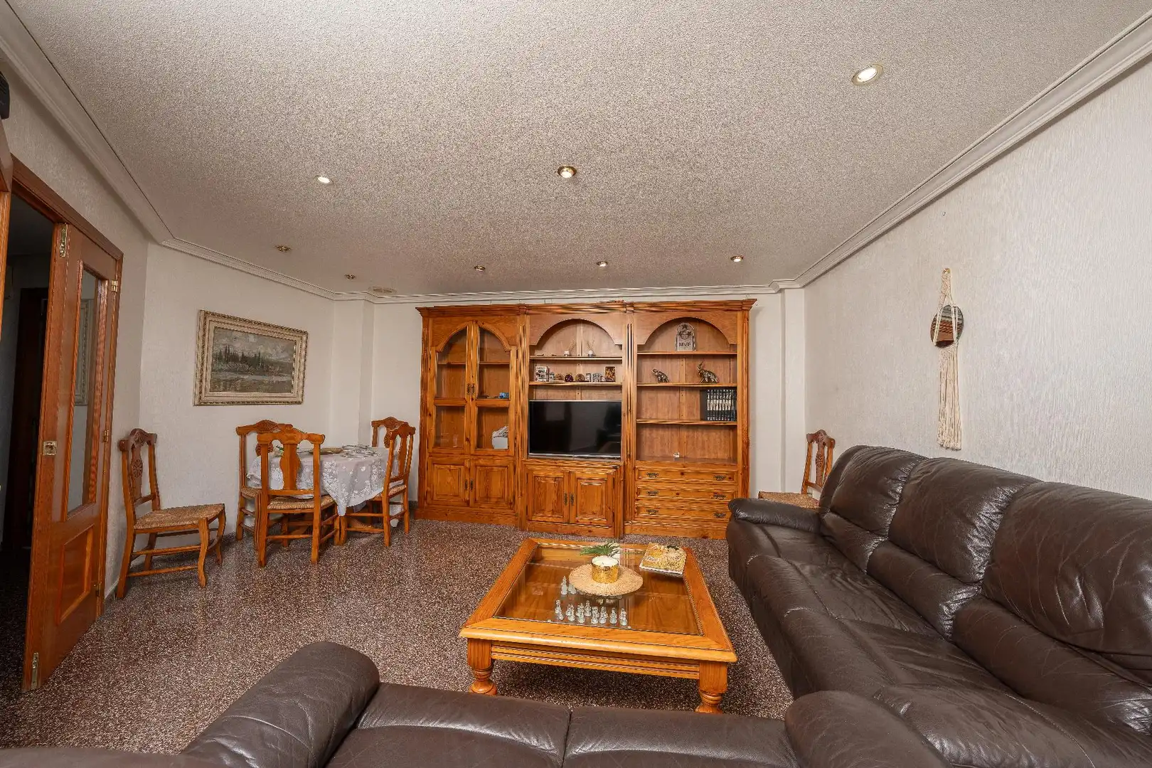 Sala de estar de Piso en venta en Elche / Elx con Aire acondicionado, Terraza y Balcón